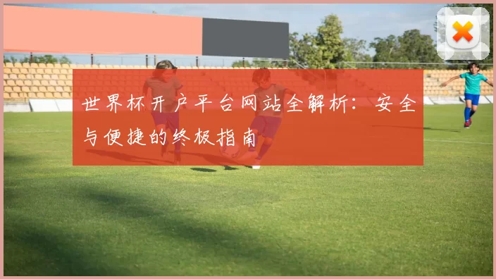 世界杯开户平台网站全解析：安全与便捷的终极指南